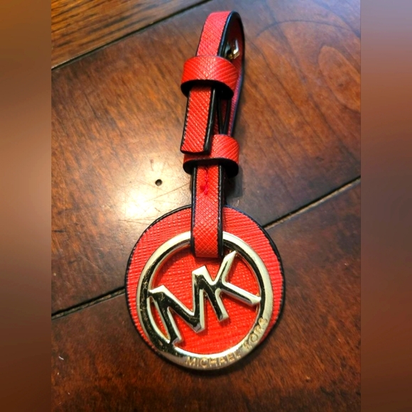 Michael Kors Red Bag Charm - Picture 1 of 3